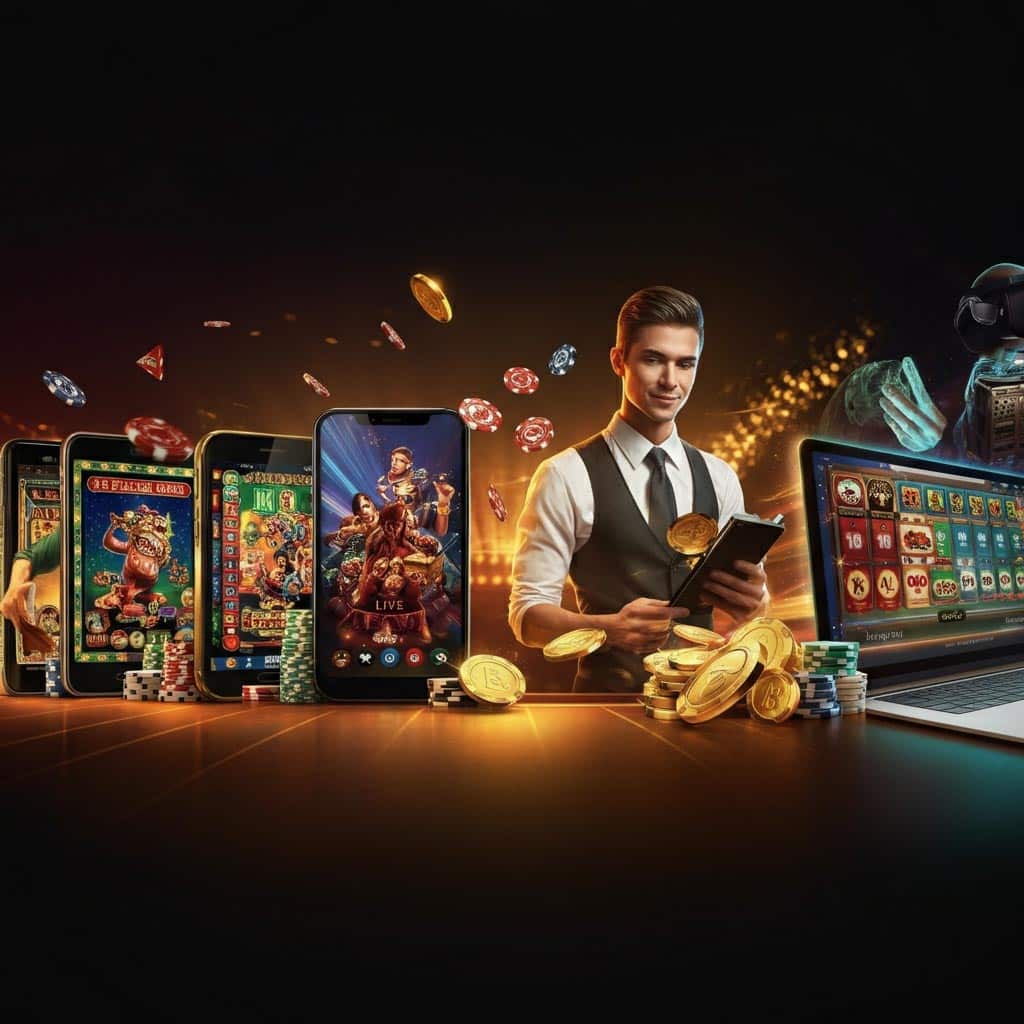 From Flash to Live Dealers: The Evolution of Online Casinos